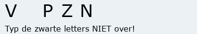 Bevestigingscode