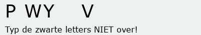 Bevestigingscode