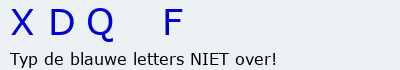 Bevestigingscode