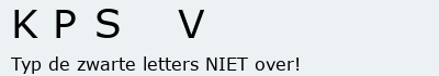 Bevestigingscode