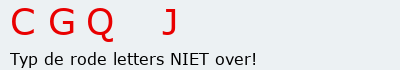 Bevestigingscode