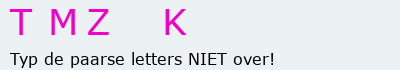 Bevestigingscode