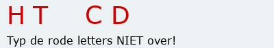 Bevestigingscode