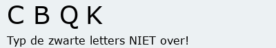 Bevestigingscode