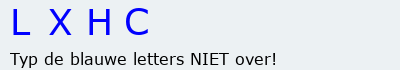 Bevestigingscode