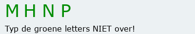 Bevestigingscode
