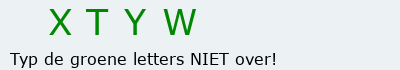 Bevestigingscode