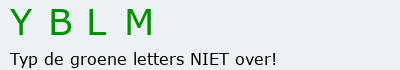 Bevestigingscode