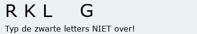 Bevestigingscode