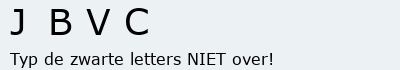 Bevestigingscode