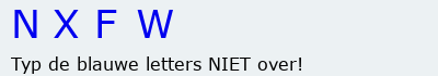 Bevestigingscode