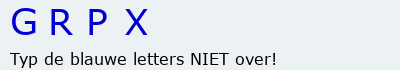 Bevestigingscode