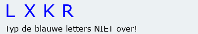 Bevestigingscode