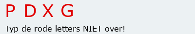 Bevestigingscode