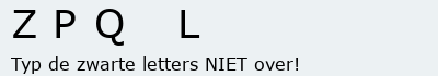 Bevestigingscode