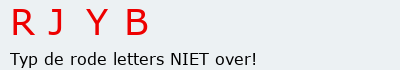 Bevestigingscode