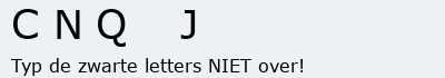 Bevestigingscode