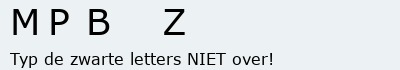 Bevestigingscode