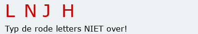 Bevestigingscode