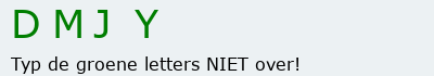 Bevestigingscode