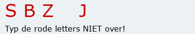 Bevestigingscode