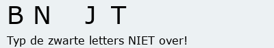 Bevestigingscode