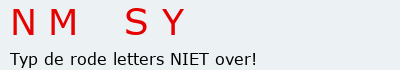 Bevestigingscode