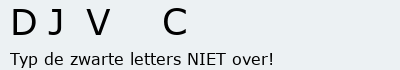 Bevestigingscode