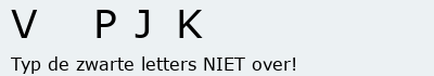 Bevestigingscode