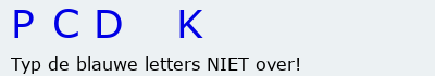 Bevestigingscode