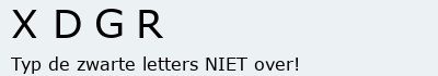 Bevestigingscode