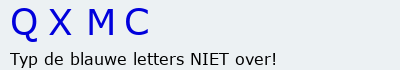 Bevestigingscode
