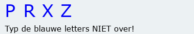Bevestigingscode