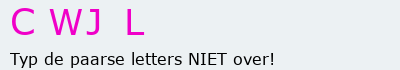 Bevestigingscode