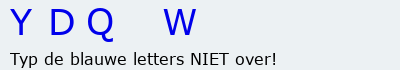 Bevestigingscode