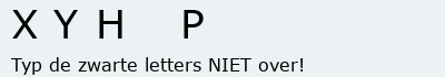 Bevestigingscode
