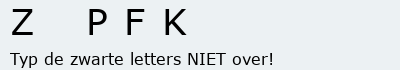 Bevestigingscode