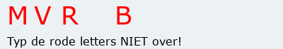 Bevestigingscode