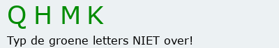 Bevestigingscode