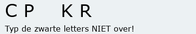 Bevestigingscode