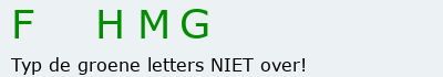 Bevestigingscode