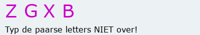 Bevestigingscode