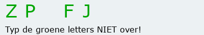 Bevestigingscode