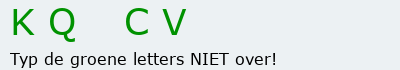Bevestigingscode