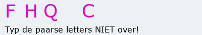 Bevestigingscode