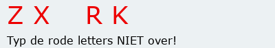 Bevestigingscode