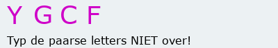 Bevestigingscode