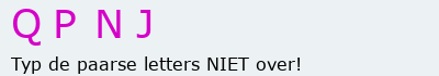 Bevestigingscode