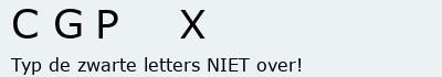 Bevestigingscode