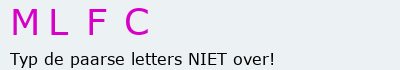 Bevestigingscode